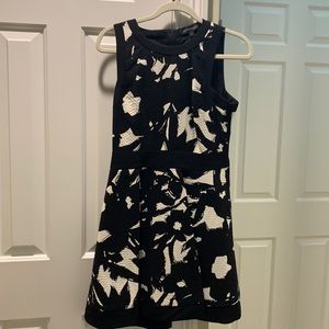 Black and white dress